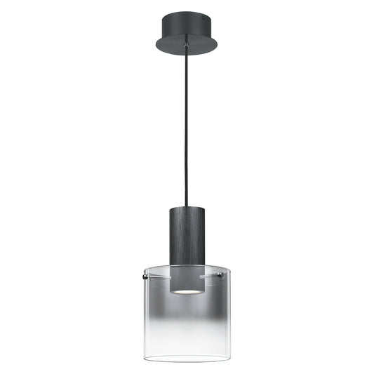 Quoizel Kilmer Mini Pendant, Earth Black - PCKR1508EK