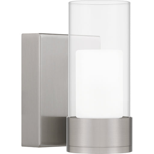 Quoizel Logan Wall Sconce, Brushed Nickel - PCLOG8605BN