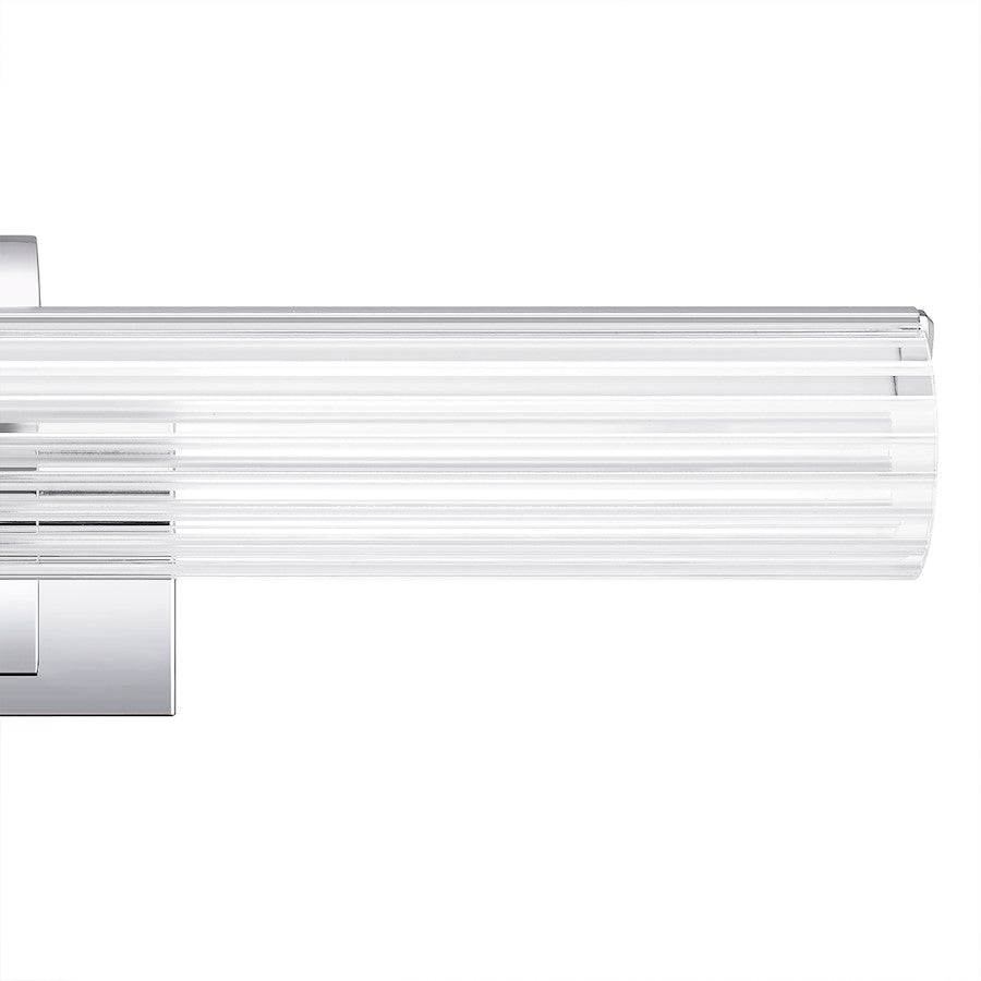 6" Bathroom Vanity Light, Polished Chrome