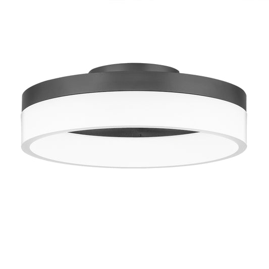 Quoizel Cohen Flush Mount, Oil Rubbed Bronze - PCOH1608OI