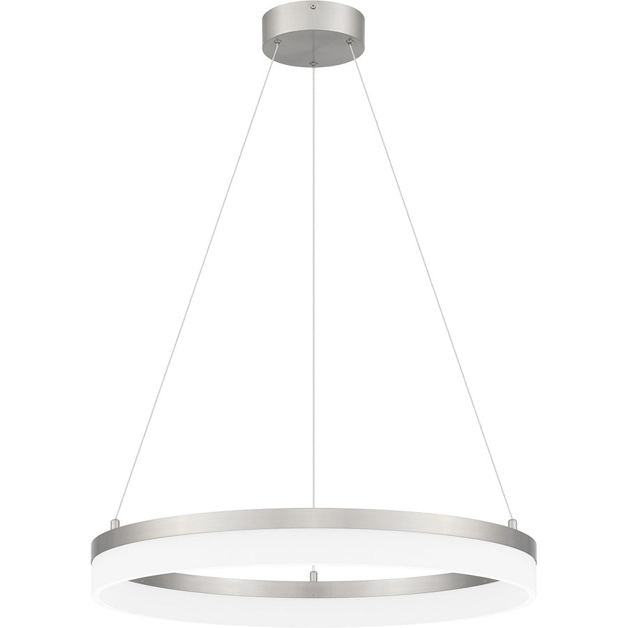 Pendant, Brushed Nickel