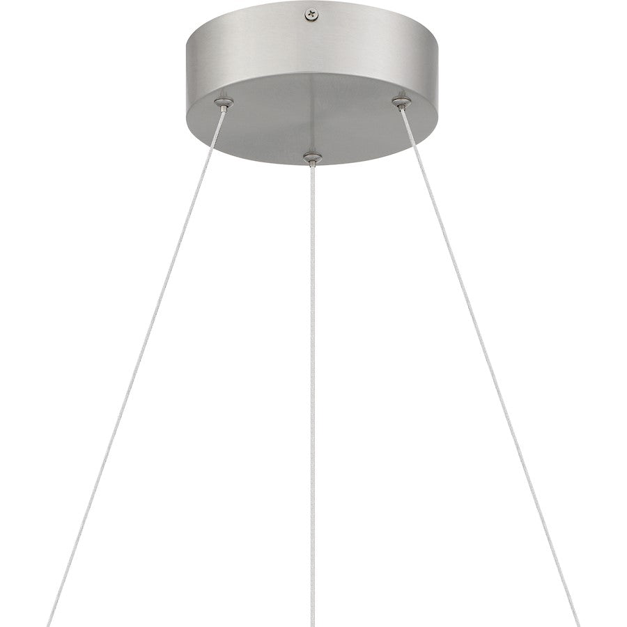 Pendant, Brushed Nickel