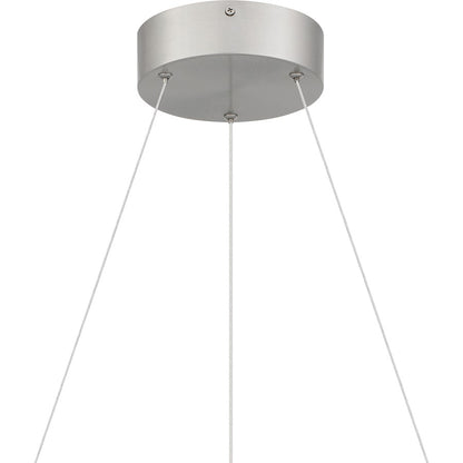 Pendant, Brushed Nickel