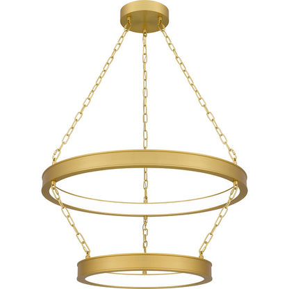 Quoizel Ozara Pendant, Antique Brass - PCOZA2827A