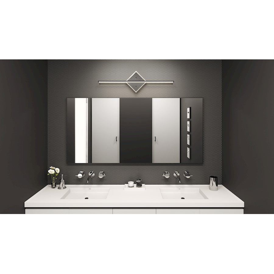 Bathroom Vanity Light, Matte Black