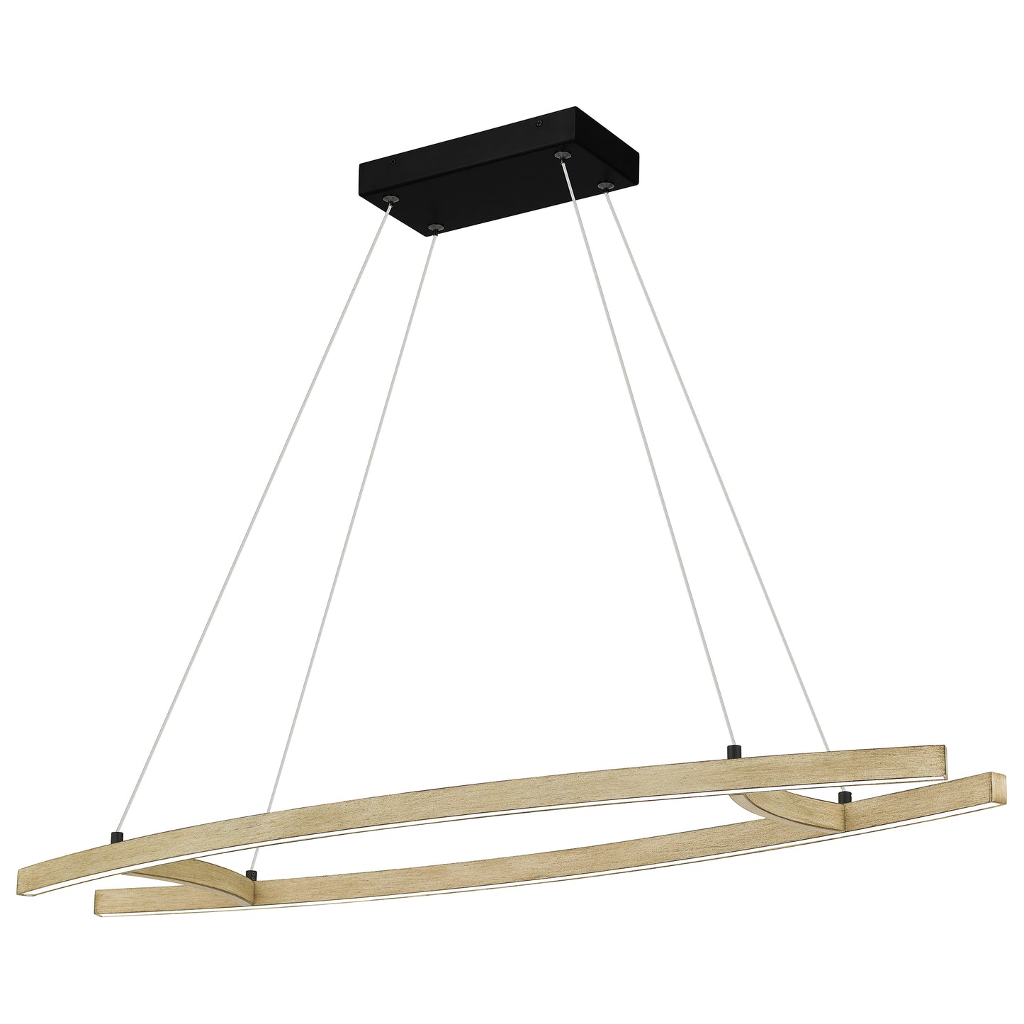 Quoizel Soma Chandelier, Whitewashed Walnut - PCSMA140WA