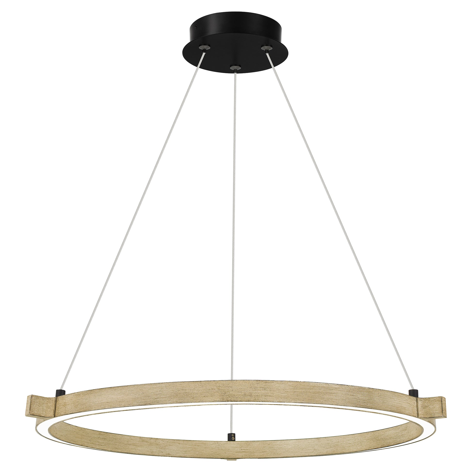Quoizel Soma 23" Pendant, Whitewashed Walnut - PCSMA2823WA
