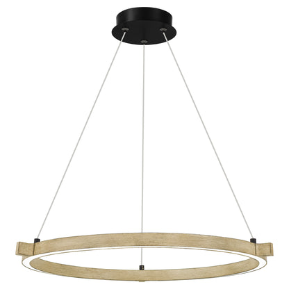 Quoizel Soma 23" Pendant, Whitewashed Walnut - PCSMA2823WA