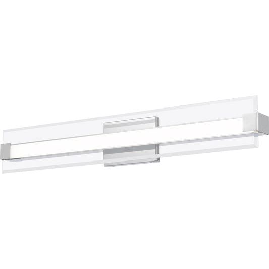 Quoizel Platinum Salon Bath Light, Polished Chrome