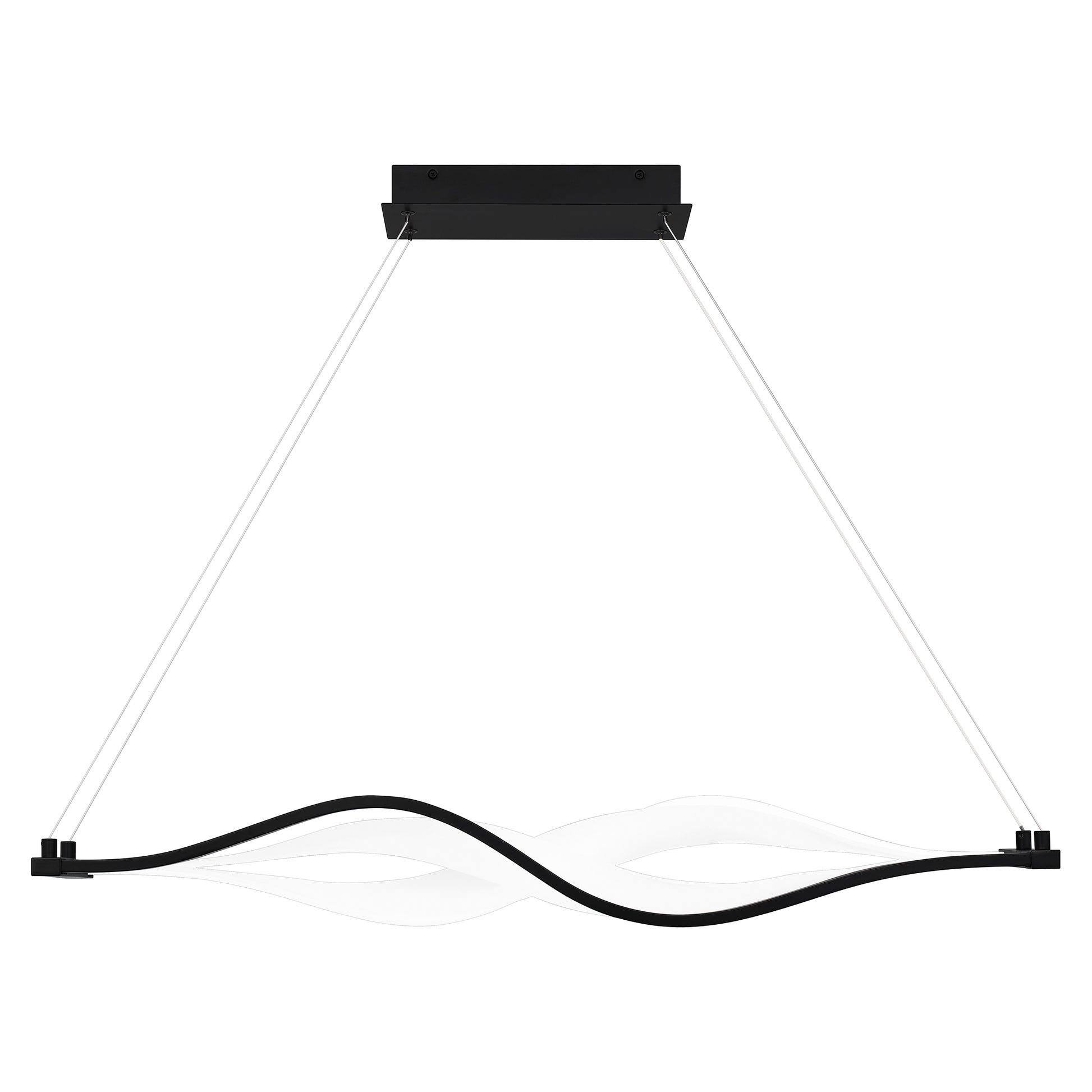 Quoizel Saratoga Chandelier, Matte Black - PCSTG138MBK