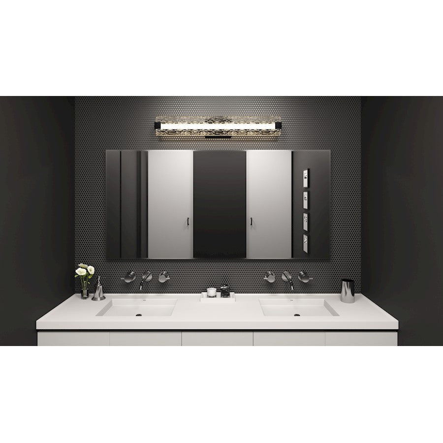 Bathroom Vanity Light, Matte Black