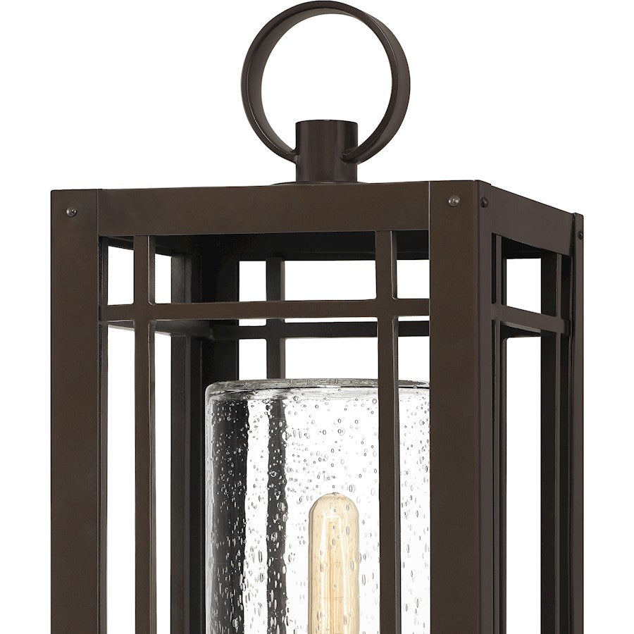 Quoizel Pelham 1 Light Outdoor Post Lantern, Western Bronze