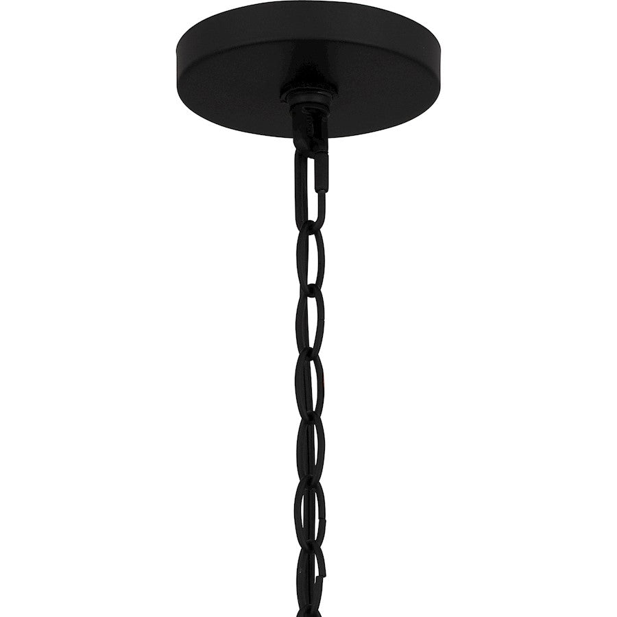 3 Light Pendant, Matte Black