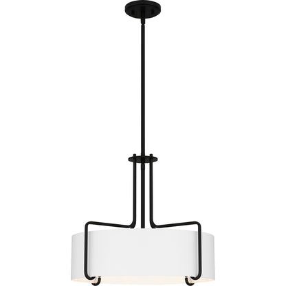 Quoizel Hanley 4 Light Pendant, Aged Brass/Metal - QP5596AB