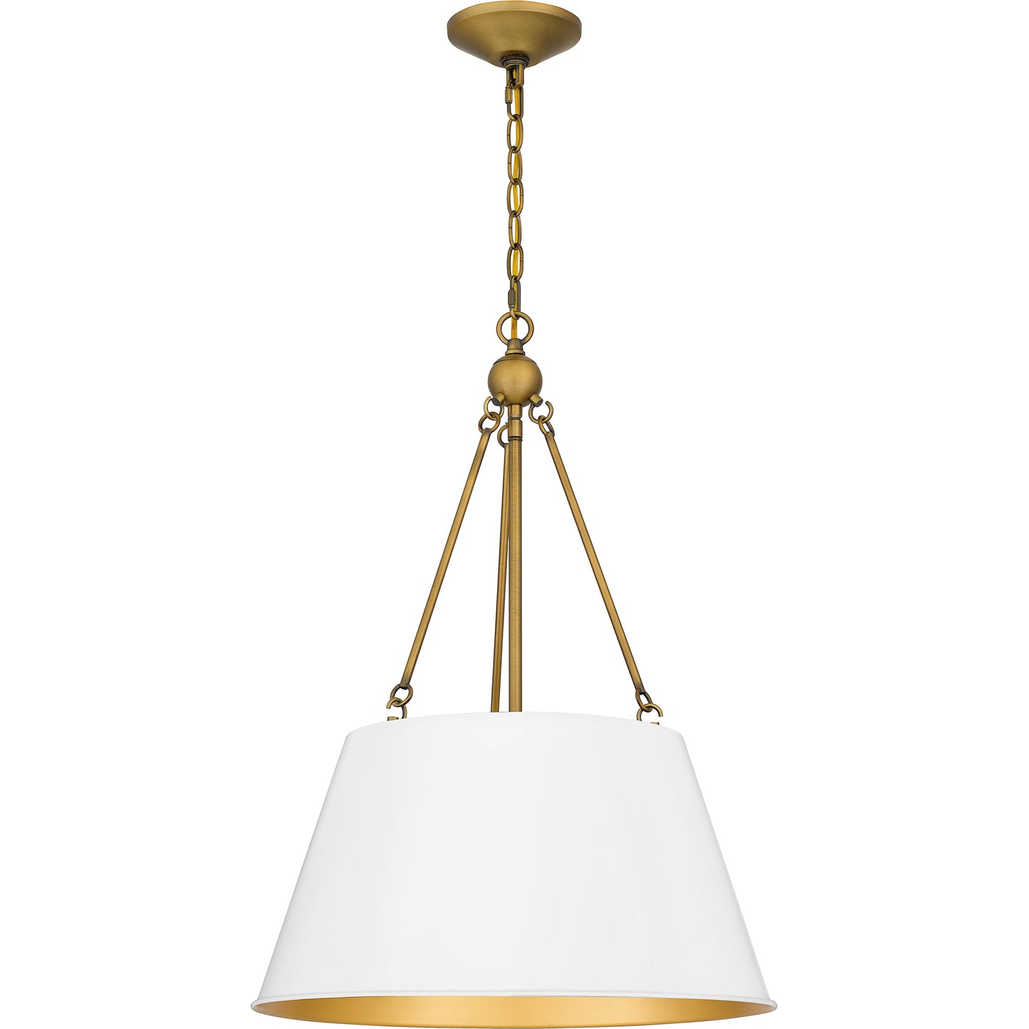 Quoizel Aberdale 4 Light Pendant, Matte Black/Metal - QP5597MBK