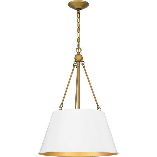 Quoizel Aberdale 4 Light Pendant, Matte Black/Metal - QP5597MBK