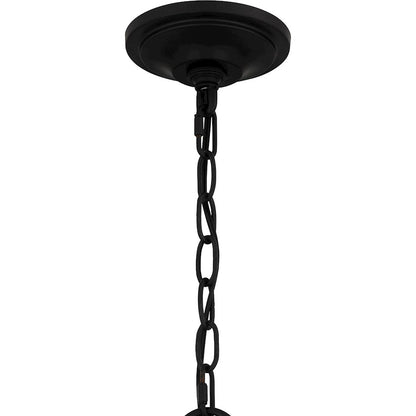 3 Light Pendant, Matte Black