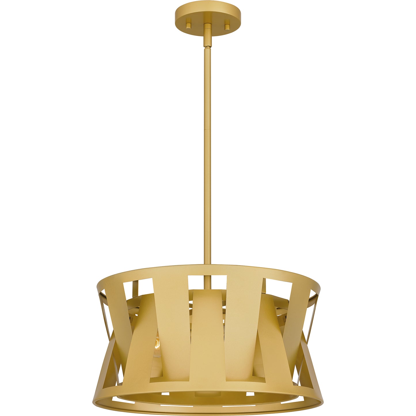 Quoizel Sage 3 Light Pendant, Soft Gold/Metal - QP5640SGD