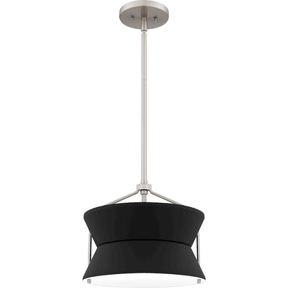Quoizel 2 Light Pendant, Brushed Nickel - QP6166BN