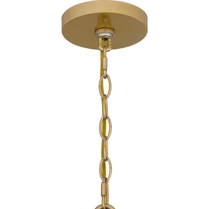 4 Light Pendant, Light Gold/Mica