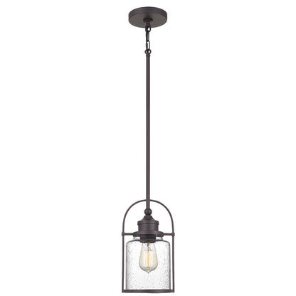 Quoizel Payson 1 Light 6" Mini Pendant, Western Bronze - QPP2781WT