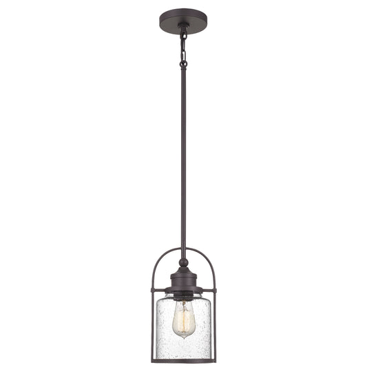 Quoizel Payson 1 Light 6" Mini Pendant, Western Bronze - QPP2781WT