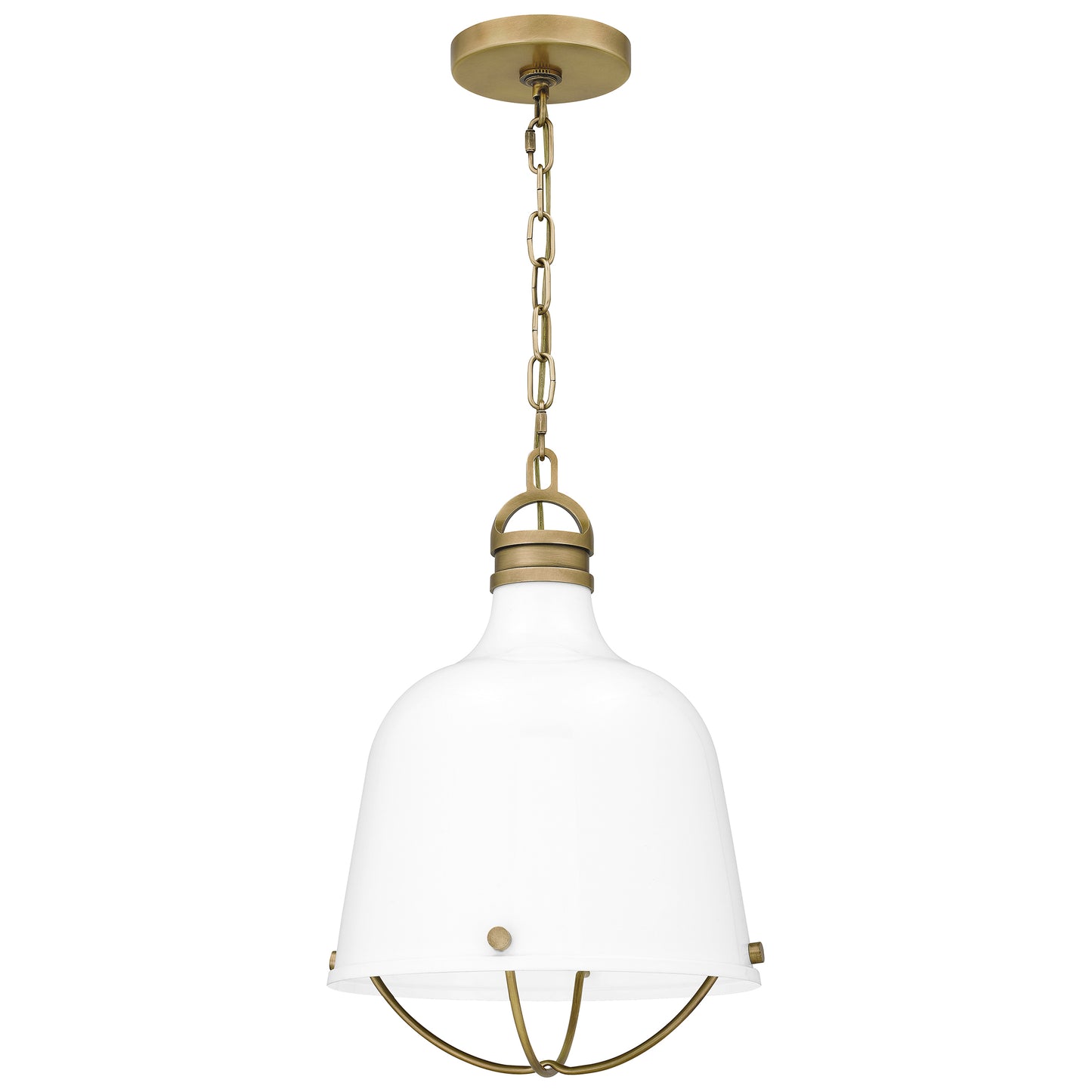 Quoizel Adlington 1 Light Mini Pendant, Brushed Nickel - QPP5345BN