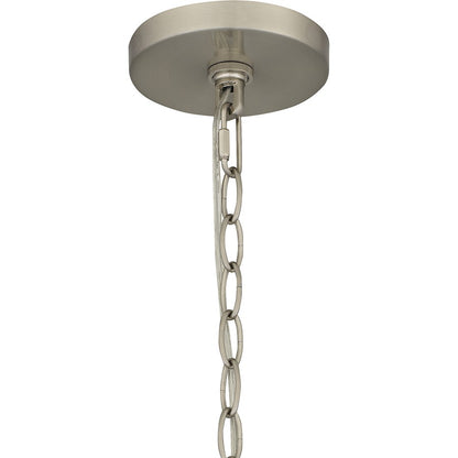 1 Light Mini Pendant, Brushed Nickel