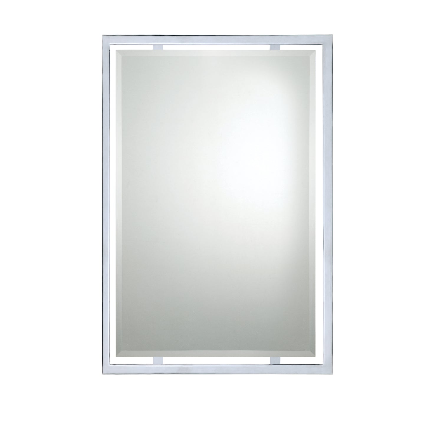 Quoizel Mirror, Polished Chrome