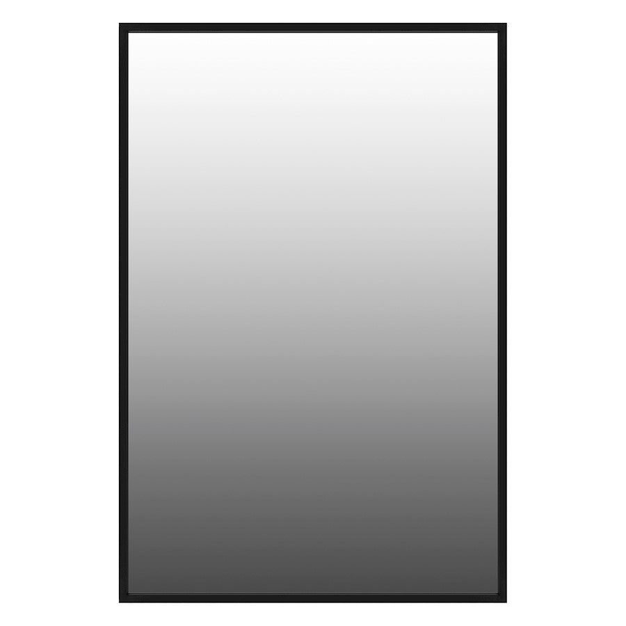 Quoizel 36" Reflections Mirror, Matte Black