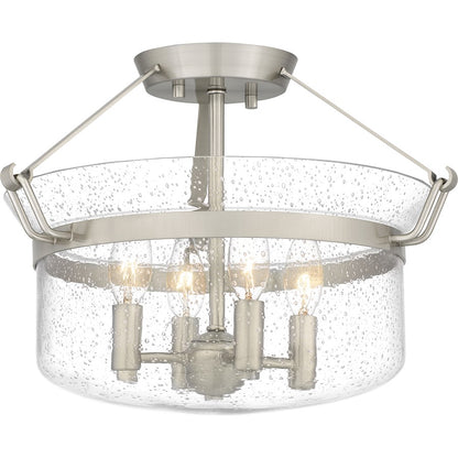 Quoizel Prescott 4 Light Semi-Flush Mount