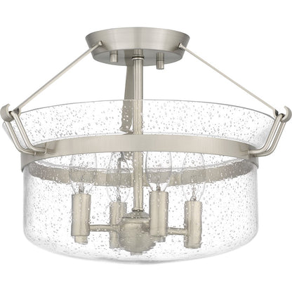 Quoizel Prescott 4 Light Semi-Flush Mount