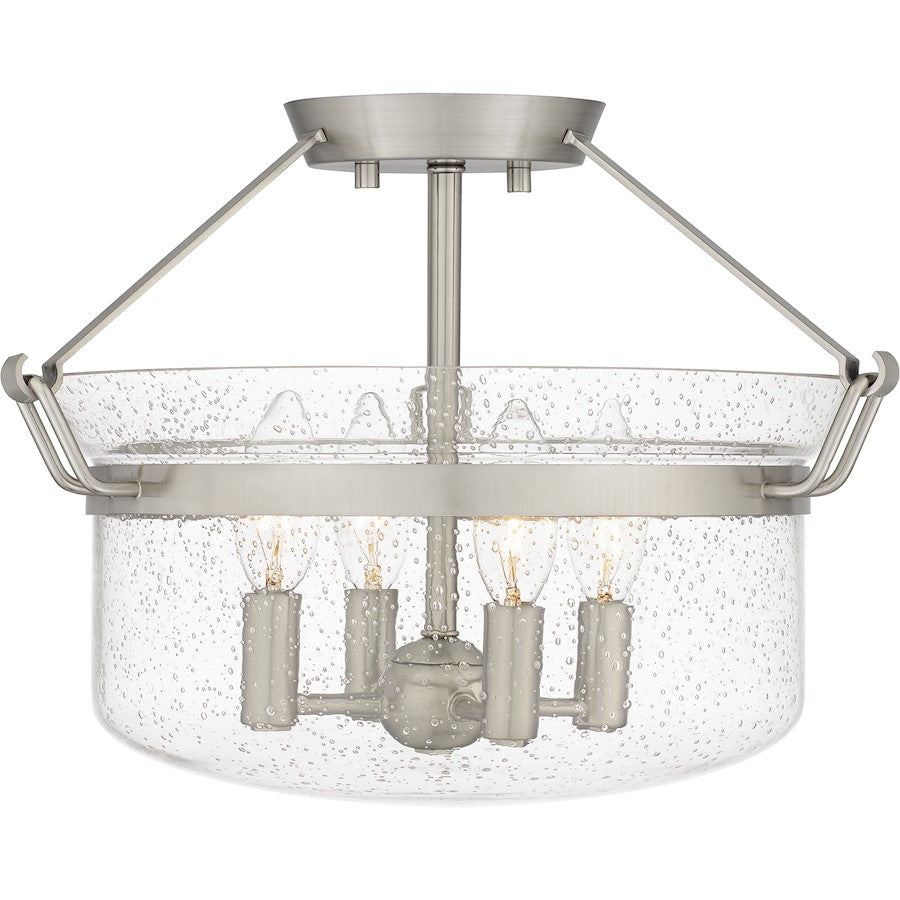 Quoizel Prescott 4 Light Semi-Flush Mount