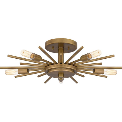 Quoizel Mesquite 5 Light Semi-Flush Mount