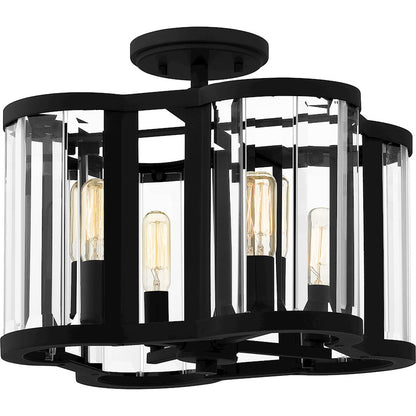 Quoizel Renee 4 Light Semi-Flush Mount