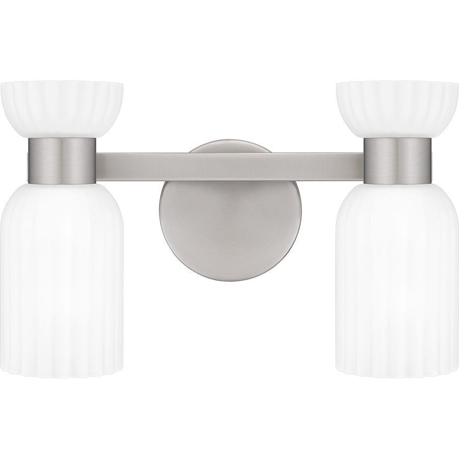 2 Light Bathroom Vanity Light Nickel