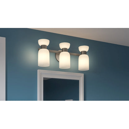 3 Light Bathroom Vanity Light Nickel