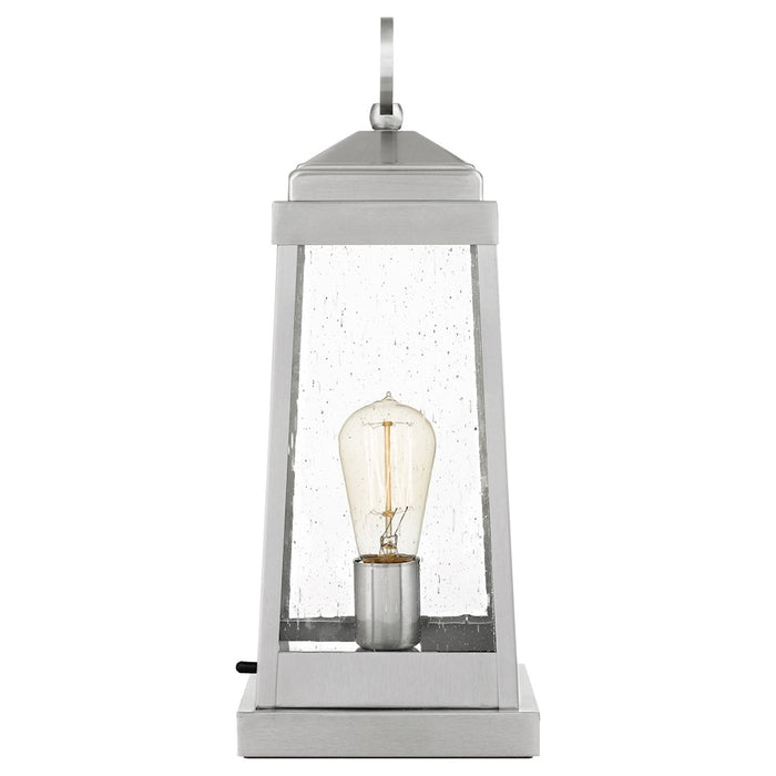 Quoizel Ravenel 1 Light Table Lamp, Clear Seeded