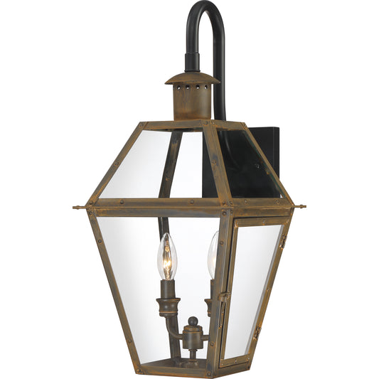 2 Light Large Outdoor Wall Lantern