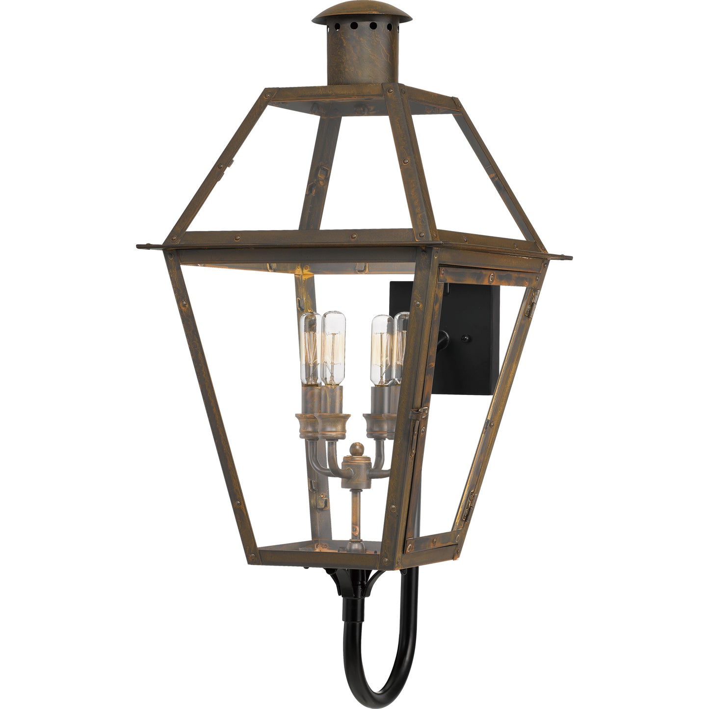 4 Light Outdoor Wall Lantern