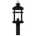 Quoizel Scout 1 Light 20" Outdoor Lantern, Matte Black/Clear - SCO9009MBK