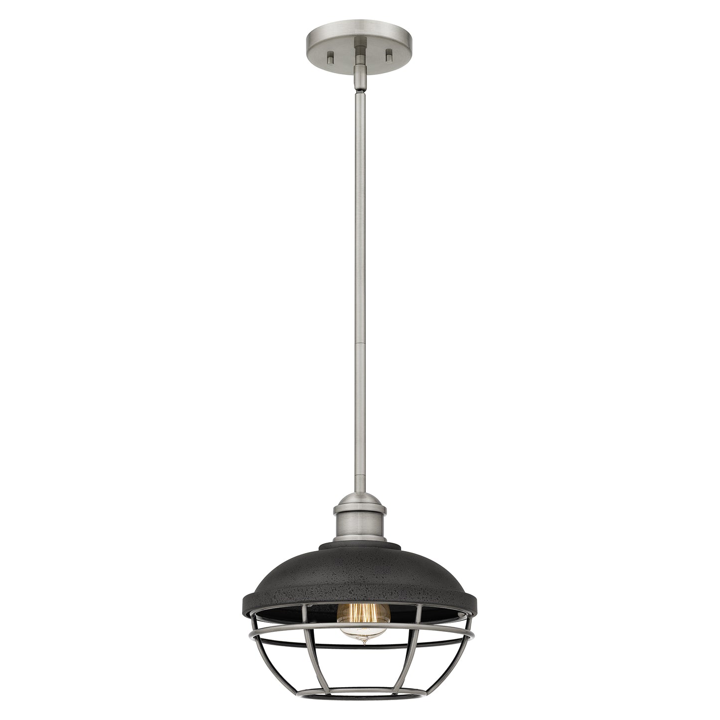 Quoizel Sandpiper 1 Light Mini Pendant, Antique Pol Nickel/Metal - SPP1510AP