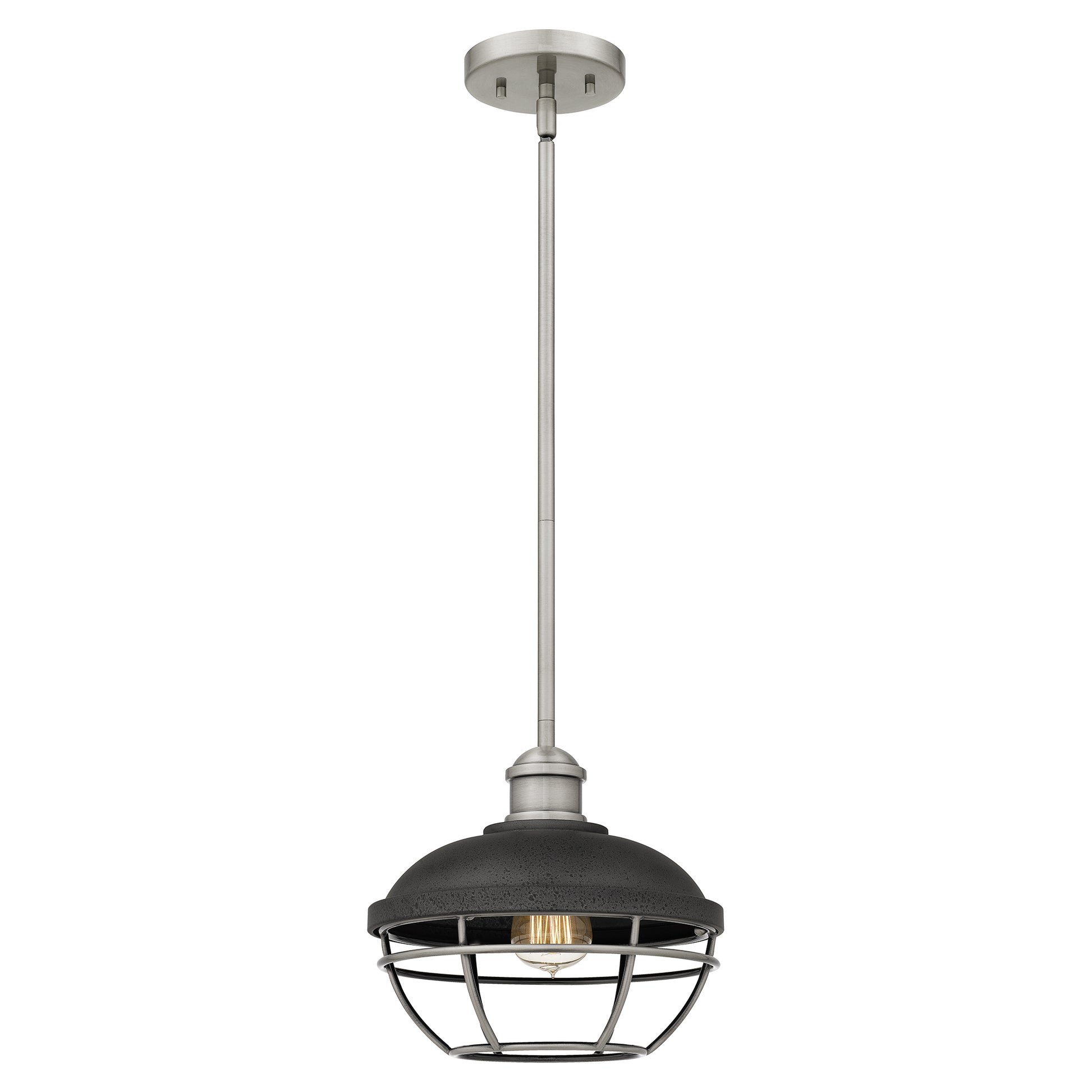 Quoizel Sandpiper 1 Light Mini Pendant, Antique Pol Nickel/Metal - SPP1510AP