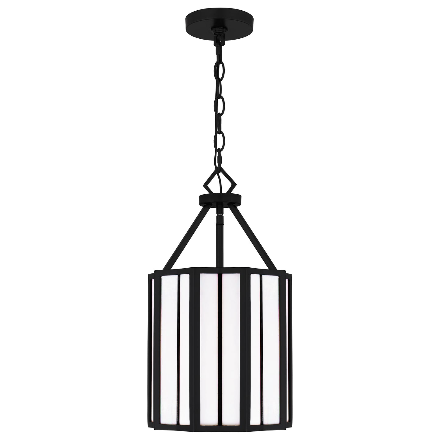 Quoizel Martinique 3 Light Mini Pendant, Matte Black - TF5330MBK