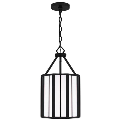 Quoizel Martinique 3 Light Mini Pendant, Matte Black - TF5330MBK