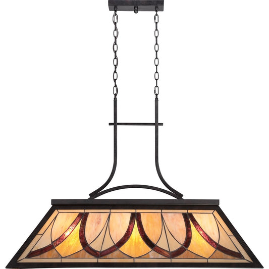 Quoizel Asheville Island Light, Valiant Bronze