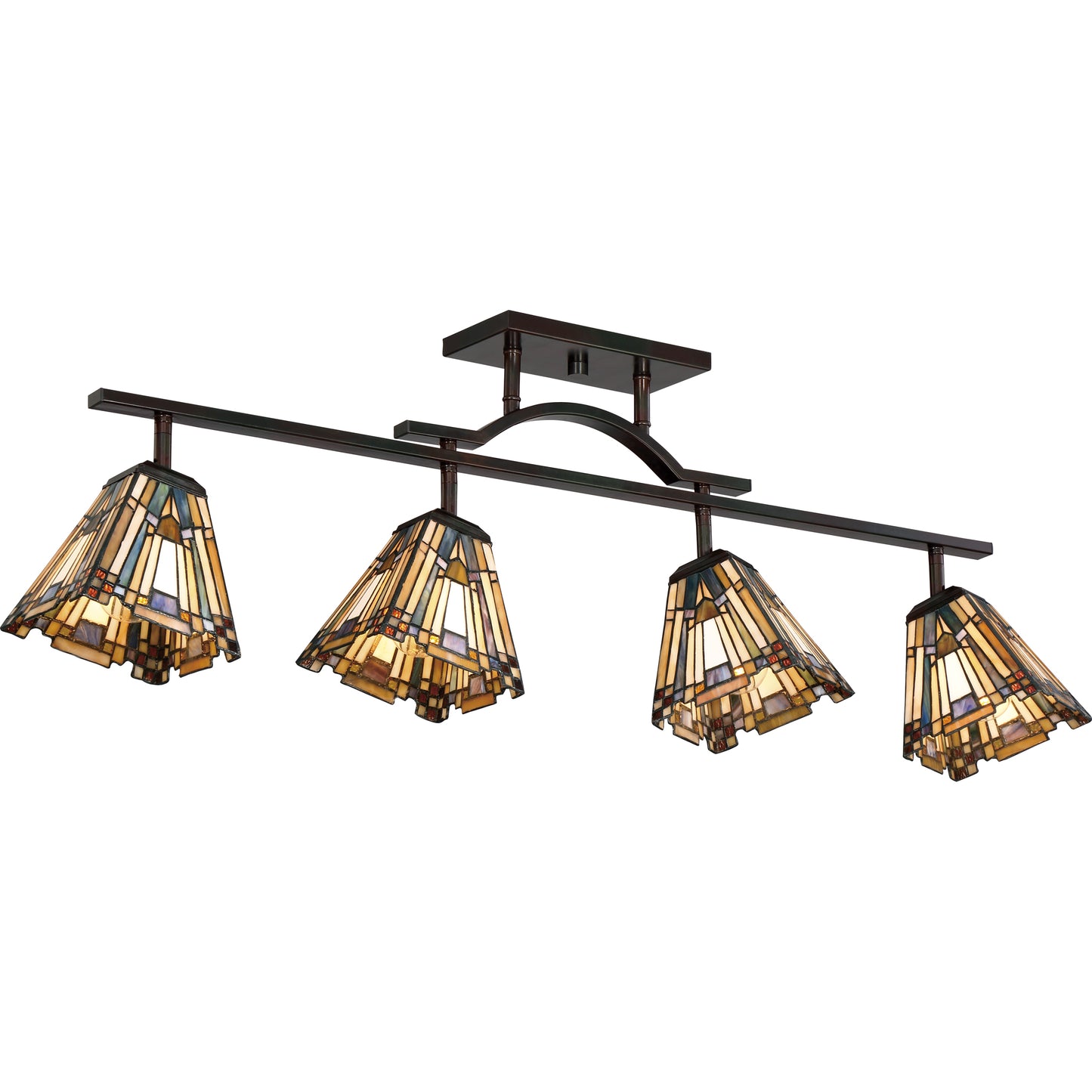 Quoizel Inglenook 4 Light Ceiling Track Lights, Valiant Bronze