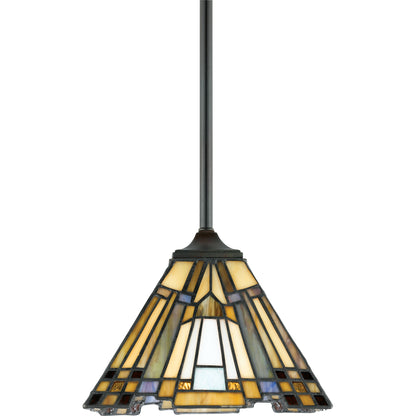 1 Light Inglenook Mini Pendant, Valiant Bronze