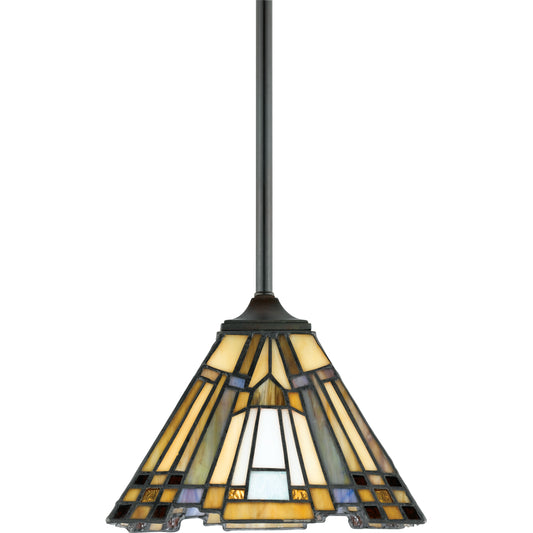 1 Light Inglenook Mini Pendant, Valiant Bronze