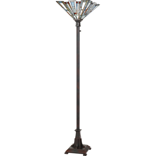 Quoizel Maybeck Floor Lamp, Valiant Bronze